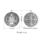 Exorcism Holy Medals and Saint Benedict Pendants Wholesale A35 - Image 4