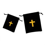 Catholicism flannel rosary pouches