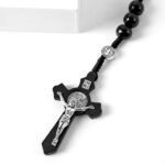 Religious Catholic Rosary Wood Beads-N16 - Image 6