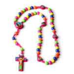 Communion Baptism Rosary for Kids N18 - Image 6