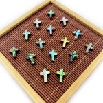 Natural Abalone Shell Cross-shaped Christian Catholicism Crosses 13*18mm Beaded DIY Jewelry Necklace Accessories - Image 6