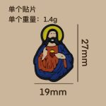 Cave Shoes PVC Soft Rubber Small Shoe Flower Buckle Beach Shoes Model 【1set=18pcs】 - Image 7