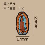 Cave Shoes PVC Soft Rubber Small Shoe Flower Buckle Beach Shoes Model 【1set=18pcs】 - Image 5