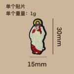 Cave Shoes PVC Soft Rubber Small Shoe Flower Buckle Beach Shoes Model 【1set=18pcs】 - Image 6