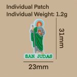 Cave Shoes PVC Soft Rubber Small Shoe Flower Buckle Beach Shoes Model 【1set=18pcs】 - Image 2