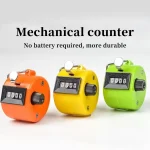 Muslim Mechanical Prayer Bead Finger Counter Ring Button-Type Mini Handheld Counter Wholesale