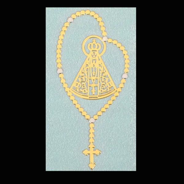 Metal Stickers Crafts Catholic Jesus Pattern Decoration Wallpaper Pure Copper Hollow Paste Mobile Phone Paste Adornment
