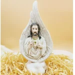 MecrtHoly Relics Virgin Mary, Son of Jesus Holy Heart Baptism Church Supplies Creative Resin Craft Decoration - Image 6