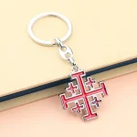 Wholesale Color-Retaining Metal Jewelry Pendant Religious Style Keychain Pendant for Car Hanging Decoration Alloy - Image 3