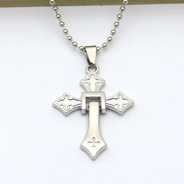 Personalized Creative Necklace Pendant Car Bag Keychain Cross Ornament Pendant