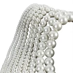Glass Synthetic Round Imitation Pearl Fake Pearl DIY Jewelry Accessories Loose Beads High Quality 3MM-18MM Factory Supply