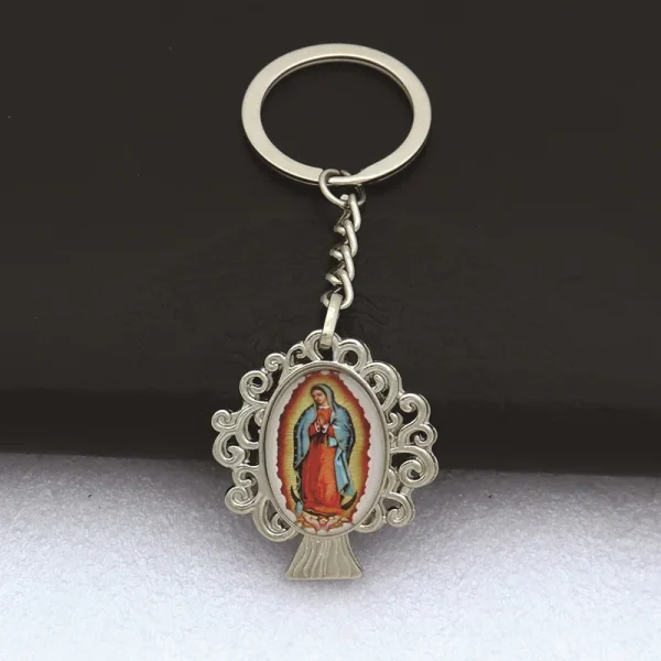 Spot Supply Alloy Material Jewelry Key Chain Car Bag Keychain Portrait Metal Pendant