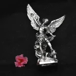 Mecrt Archangel Michael Home Decoration Vintage Metal Statue Table Ornaments for Office Garden Figurine Souvenirs Craft Gift - Image 3