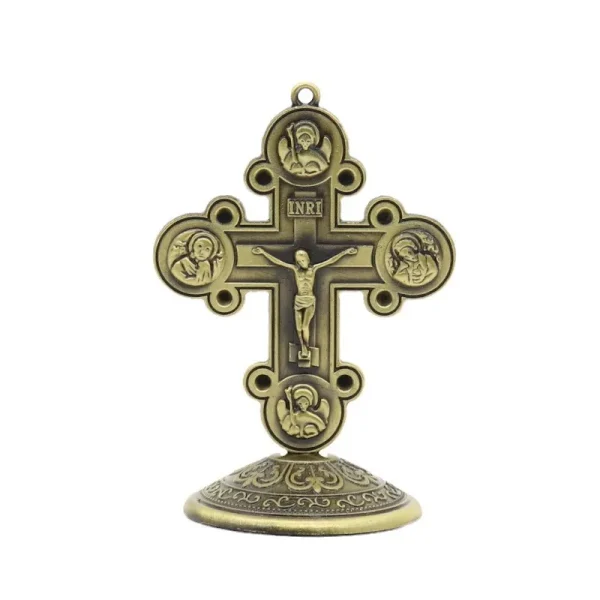 Wholesale Vintage Metal Ornaments for Home Office Decor Creative Vintage Car Ornaments Digital Plated Christmas