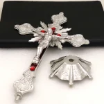 Catholic Crucifix Retro Metal Craft Angel Figurine Engraved Ornaments for Home Office Decoration Retail Spot Supply Wholesale - Image 3