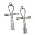 Retro Catholic Metal Cross Pendant Bronze Pendant Jewelry for Jewelry Making DIY Antique Big Ankh Cross Charms Wholesale - Image 3