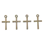 Retro Catholicism Religious Zinc Alloy Classic Charms for Making Cross Gift Couple Pendants Supplies Handmade Accessories - Image 4