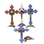 Catholic Christian Cross Ornament Metal Crafts Religious Projects Jesus Statue and Bracket Church Decoration Wholesales - Image 3