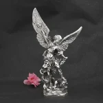 Catholic Crucifix Retro Metal Craft Angel Figurine Engraved Ornaments for Home Office Decoration Retail Spot Supply Wholesale - Image 6