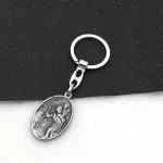 Mecrt Charm Pendants Vintage Oval Shape Metal the Father Pendant Charms for Jewelry Necklace Keychain Accessories Parts Gifts - Image 5