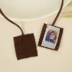 Mecrt Jesus Scapular Wear the Symbol of Devotion to the Blessed Virgin Mary Our Lady of Mount Carmel Christmas Catholic Gifts - Image 3