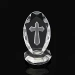 Catholic Crystal Cross Standing Baby Christening Shower Favor First Communion Gifts Wedding Favors Souvenirs Religious Keepsake - Image 4