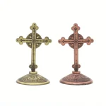Wholesale Vintage Metal Ornaments for Home Office Decor Creative Vintage Car Ornaments Digital Plated Christmas