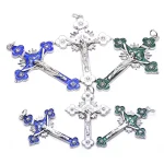 Factory Wholesale Catholic Christian Jesus Cross Necklace Jewelry Pendant Keychain Accessories Jewelry Crafts - Image 5