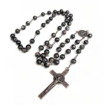 Christian Jewelry Necklaces Rosarios Religious Jewelry Faith Gifts Fashion Simple Vintage Cross Pendant Necklace - Image 4