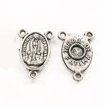 Manufacturers Wholesale Metal Custom Chain Jesus Necklace Pendants DIY Zinc Alloy Accessories Religious Charms - Image 3
