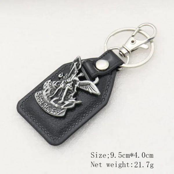 Wholesale Christian Keychain Catholic Church Holy Father Mother Jesus Promotional Keychains Accessory Custom Leather Orn