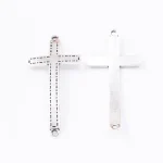 Christian Vintage Cross Double Hole Connection Bracelet DIY Jewelry Accessories Zinc Alloy - Image 3