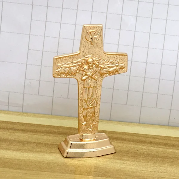 Handheld Creative Metal Jewelry Pendants for Home & Car Wall Decor Color-Preserving Cross-Border Supply Metal Crafts