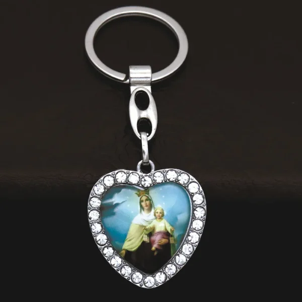 Wholesale and Retail Car Bag Metal Keychain Men’s and Women’s Picture Frame Keychain Jewelry Pendant