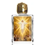 15ml Rose Bottle Holy Water Bottle Rose-shaped Cap Geometric Shape Christian Theme - Image 5