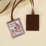 Mecrt Catholic Scapulars First Communion Catholic Sacramentals Easter Spiritual Protection Blessed Virgin Mary - Image 3