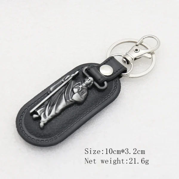 Wholesale Christian Keychain Catholic Church Holy Father Mother Jesus Promotional Keychains Accessory Custom Leather Orn