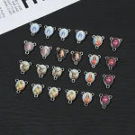 Stickers for Three-Hole Beaded Necklace Rosary Connector Necklace Center Three-Way Bracelet Parts Resin Jewelry Accessories