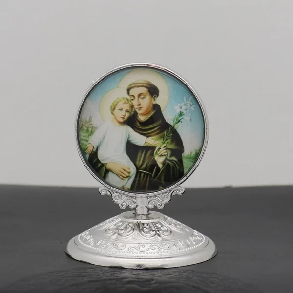 Christian Religion Decoration Alloy Angel Guadalupe Virgin Mary Catholic Jesus Heart Church Statue Home Decoration