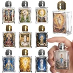 15ml Rose Bottle Holy Water Bottle Rose-shaped Cap Geometric Shape Christian Theme