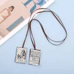 Catholic Scapulars Worship Embroidery Liturgical Stole Religious Amulet Carmelite Gifts Hand - Made Pendants Jewelry - Image 2