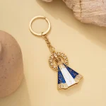 Metal Keychain Our Lady of Aparecida N. SRA APARECIDA Catholic Gift Accessories Wholesale - Image 2