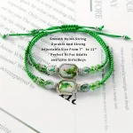Catholic Bracelet Unisex Ins Niche Popular DIY Hand-Woven Red Rope Bracelets Fashion Bangles