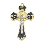 Mecrt Religious Crucifix Cross Pendant Necklace Keychain Jewelry Sets Travel Souvenirs Crafts Gifts Fashion Car Accessories - Image 2