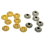 Mecrt HA17014 Retro Flying Saucer Beads for DIY Necklace Making Loose Separated Jewelry Components - Image 5