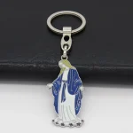 Catholic Jesus Keychain Colorful Pendant Keychain Pendant Handicrafts Jewelry Pendant Decoration Religious Gifts Wholesale - Image 4