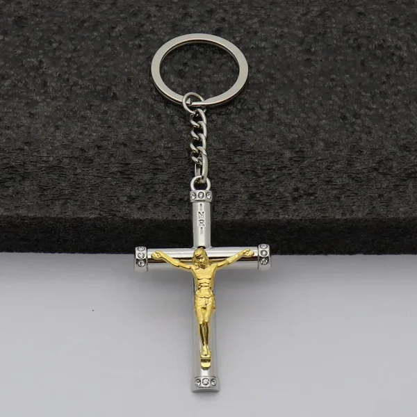 Wholesale European and American Fashion Metal Key Chain Bag Accessories Hanging Accessories Car Pendant