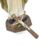 8.5*15cm Hot Selling Wooden Cross Customized Color Big Size with Alloy Crucifix INRI Wholesale Catholic Wood Cross - Image 2
