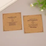 Blessing God Bless You First Communion Square Jewelry Display Board Cardboard Packaging - Image 3