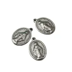 Catholic Stainless Steel Jesus Holy Pendant Christian DIY Jewelry Titanium Steel Jewelry Accessories